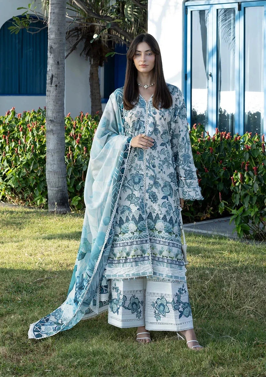 EPN-05 SURREAL | Elaf | Santorini Prints Lawn Unstitched Collection 2026