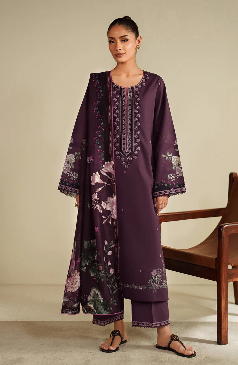 PLUMORA | Seran Ilara | Unstitched Cambric Edit 2025