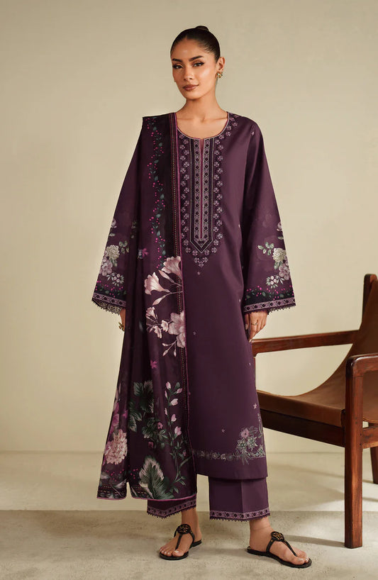 PLUMORA | Seran Ilara | Unstitched Cambric Edit 2025