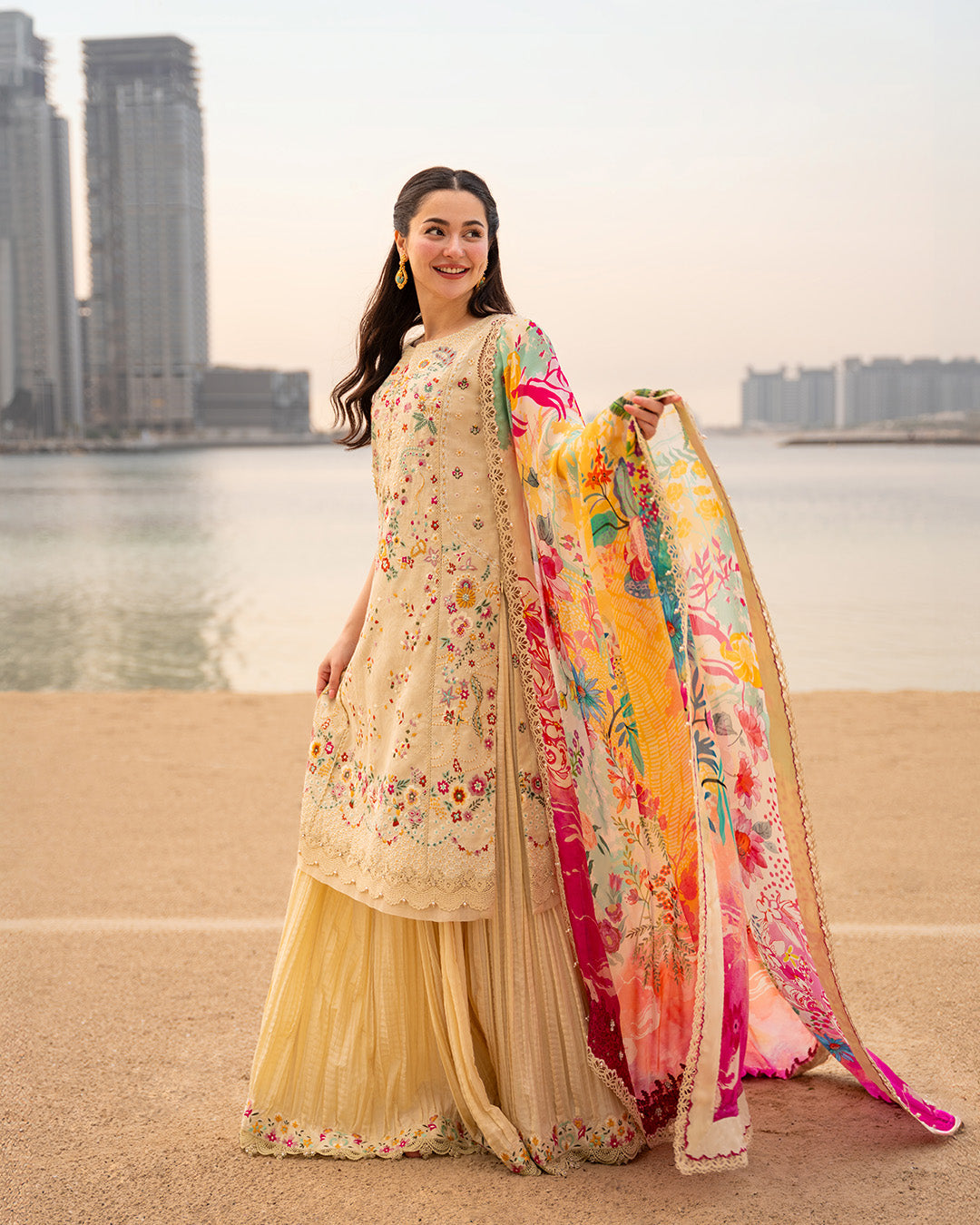 Merjem | Faiza Saqlain | Aya Luxury Lawn Collection 2026