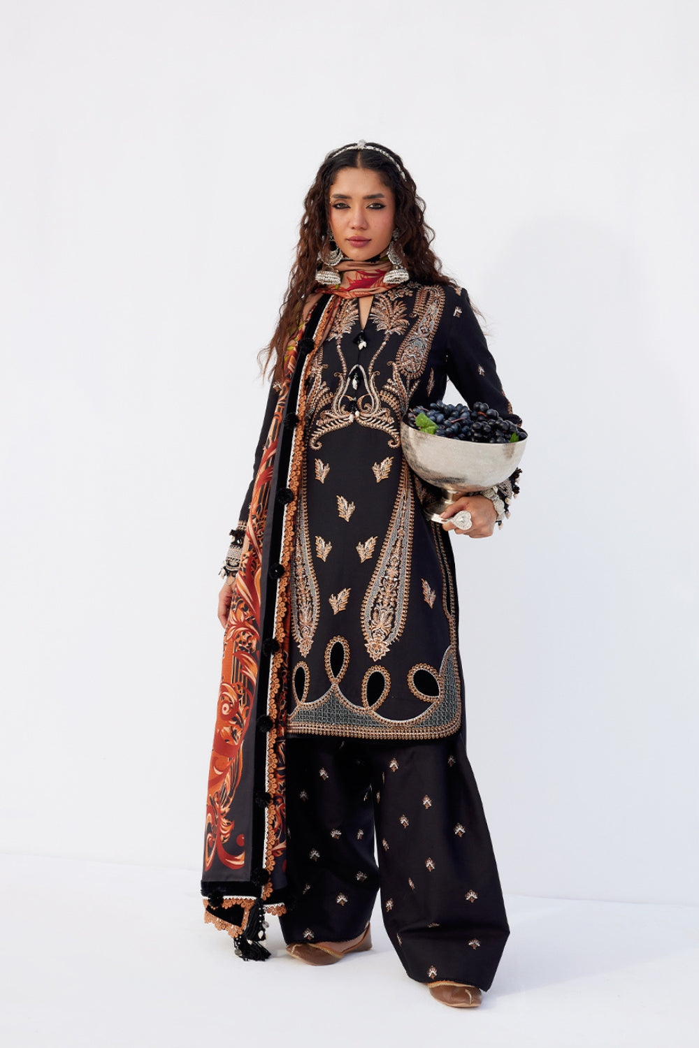 MAHTAAB-SRW25-01 | Saira Rizwan | Winter Unstitched Collection 2025