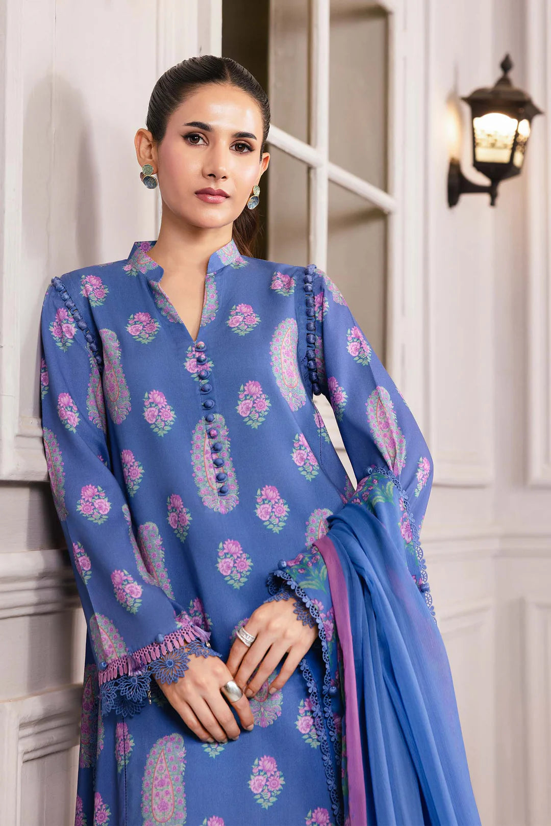 MB-CUS25-11010B | M Basic By Maria B Winter Unstitched Collection 2025