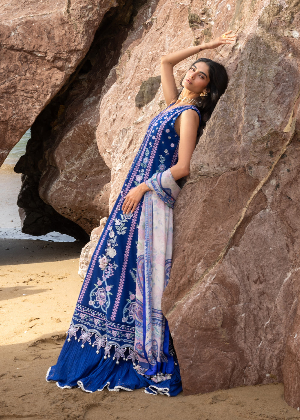 Neel | Sadaf Fawad Khan | Siraa Luxury Lawn Collection 2026