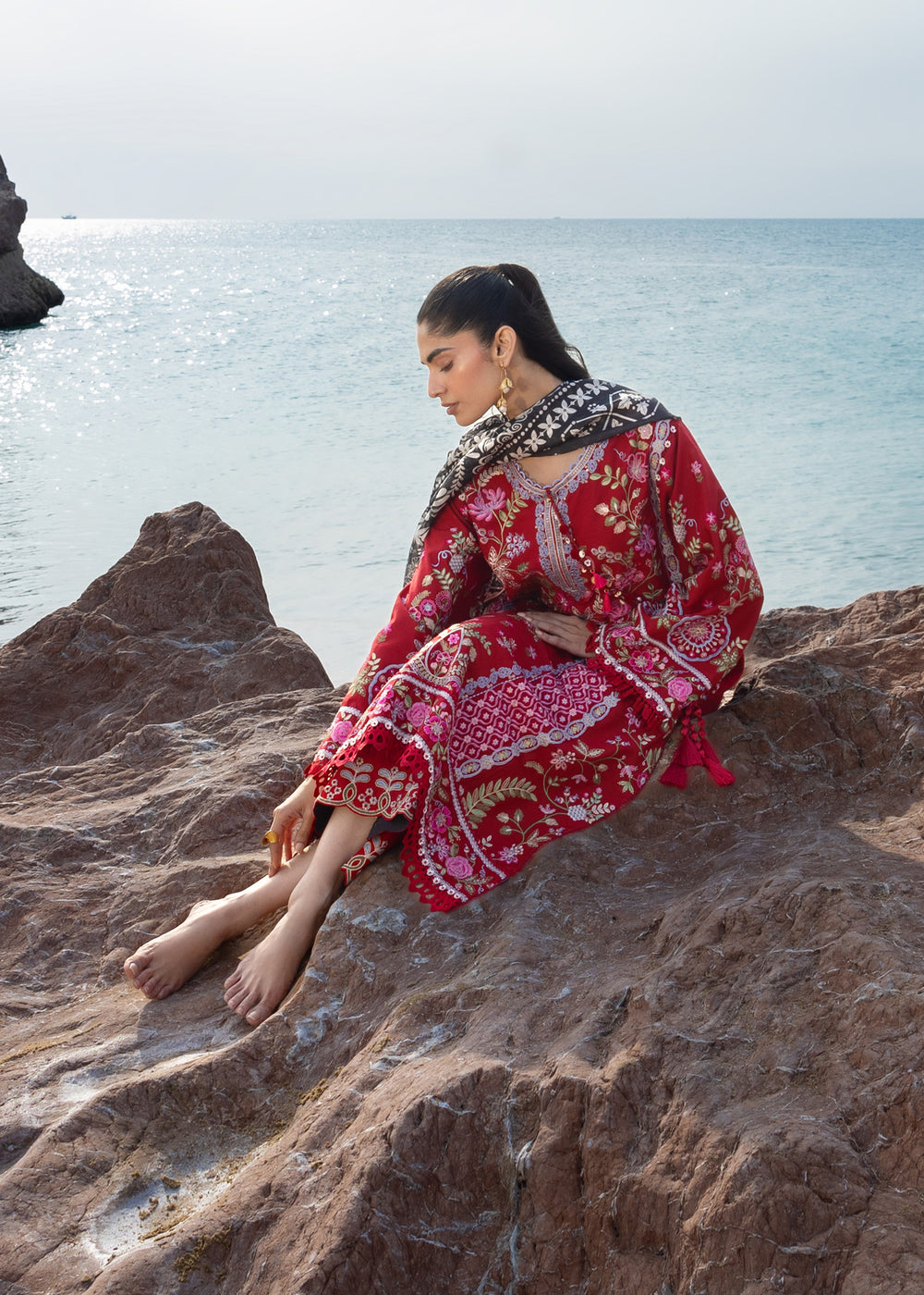 Laal | Sadaf Fawad Khan | Siraa Luxury Lawn Collection 2026