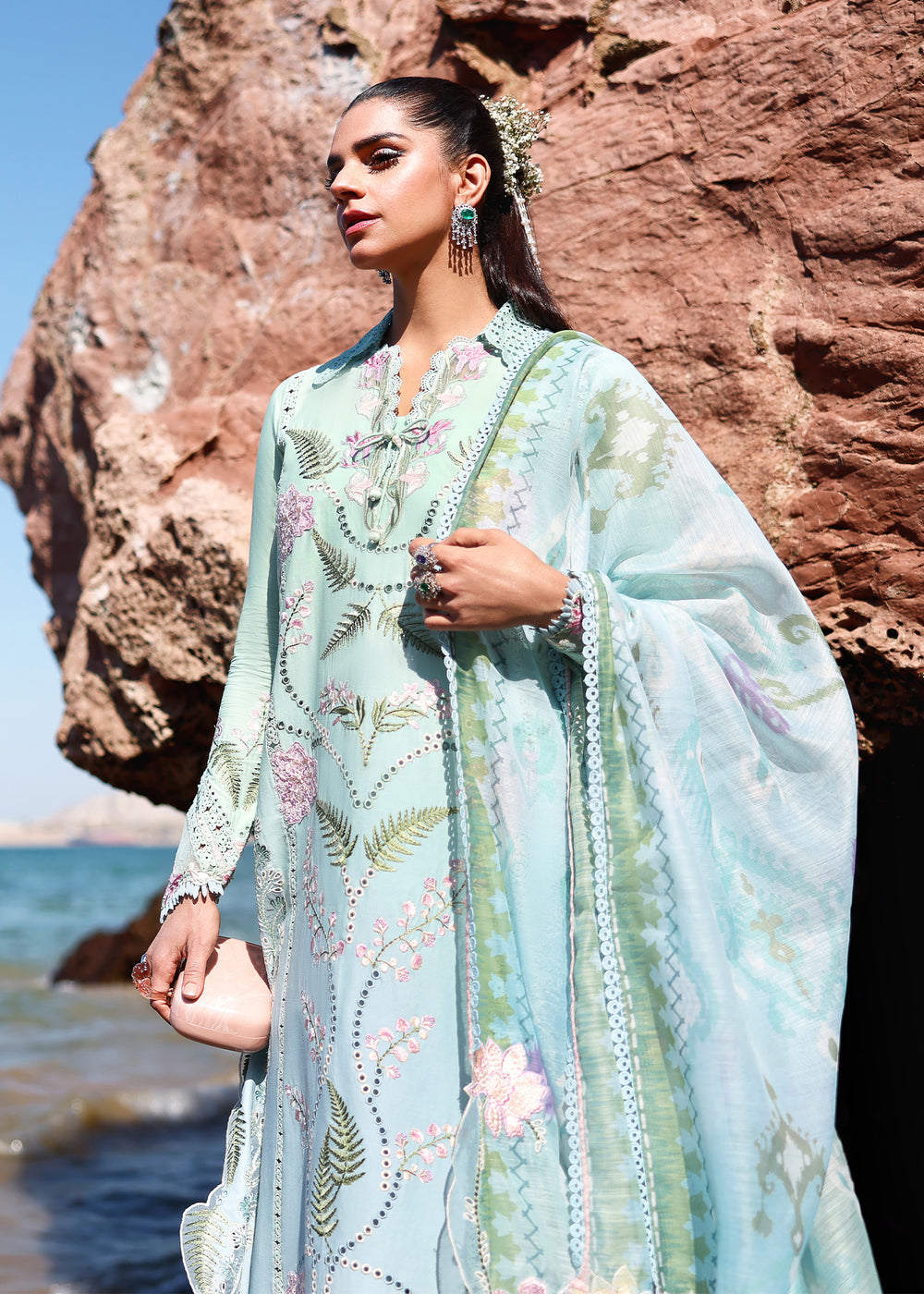 TALI 3-B | Saira Shakira | Breeze Luxury Lawn Collection 2026