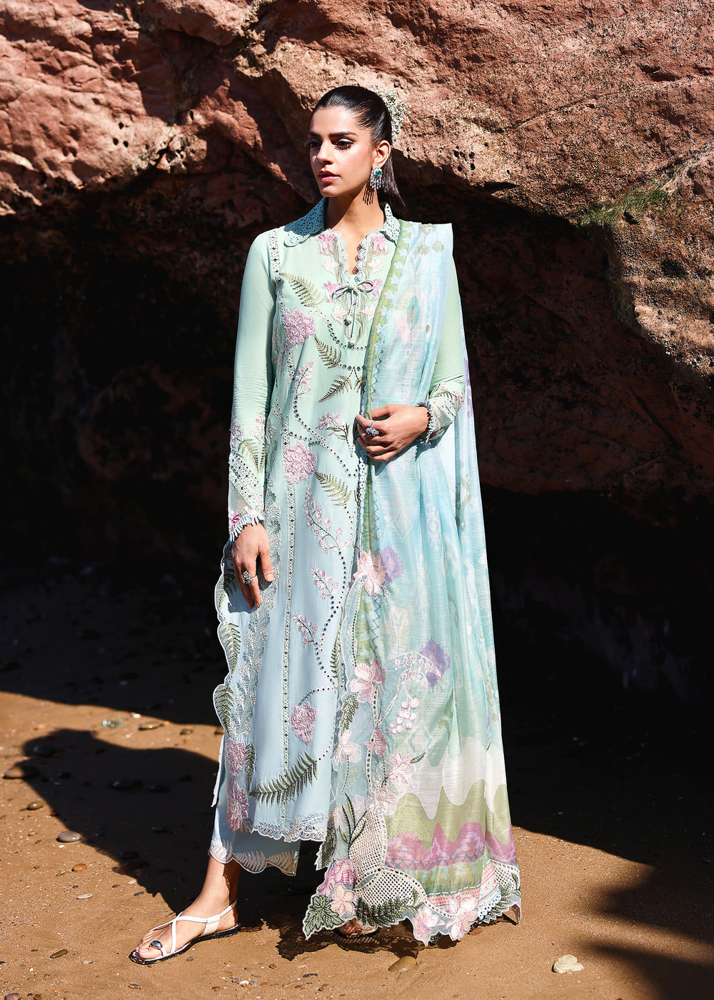 TALI 3-B | Saira Shakira | Breeze Luxury Lawn Collection 2026
