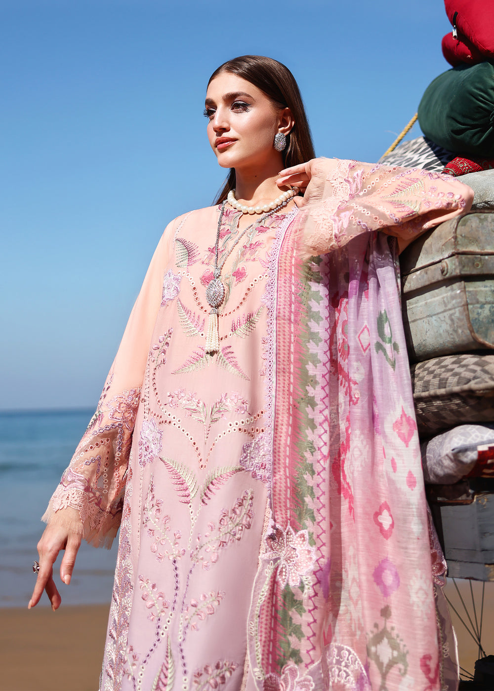 TALI 3-A | Saira Shakira | Breeze Luxury Lawn Collection 2026