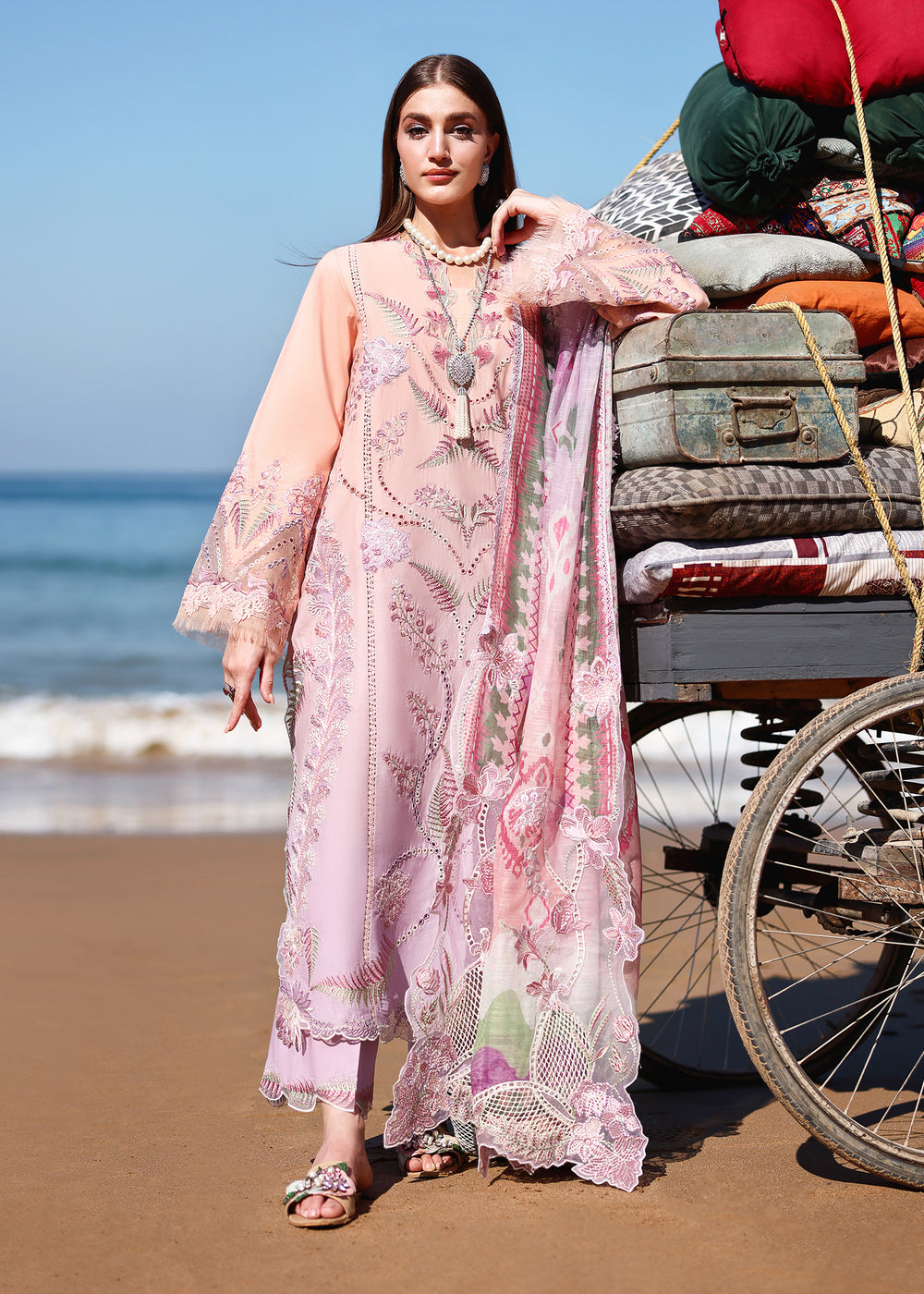 TALI 3-A | Saira Shakira | Breeze Luxury Lawn Collection 2026