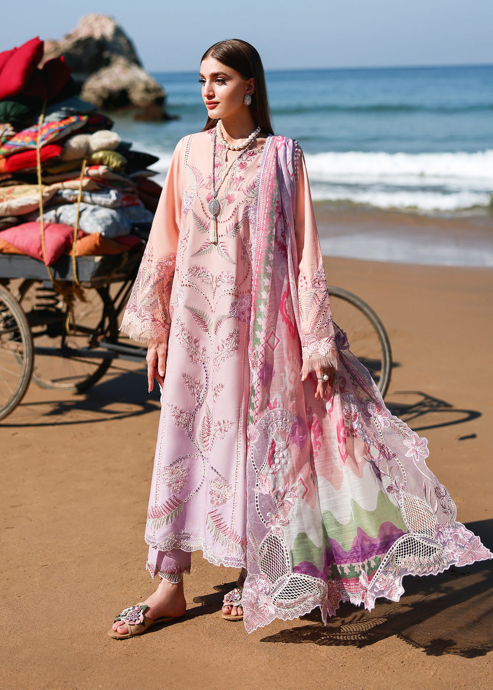TALI 3-A | Saira Shakira | Breeze Luxury Lawn Collection 2026