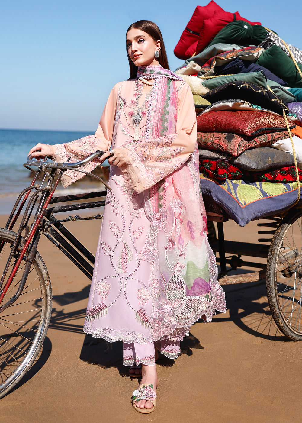 TALI 3-A | Saira Shakira | Breeze Luxury Lawn Collection 2026