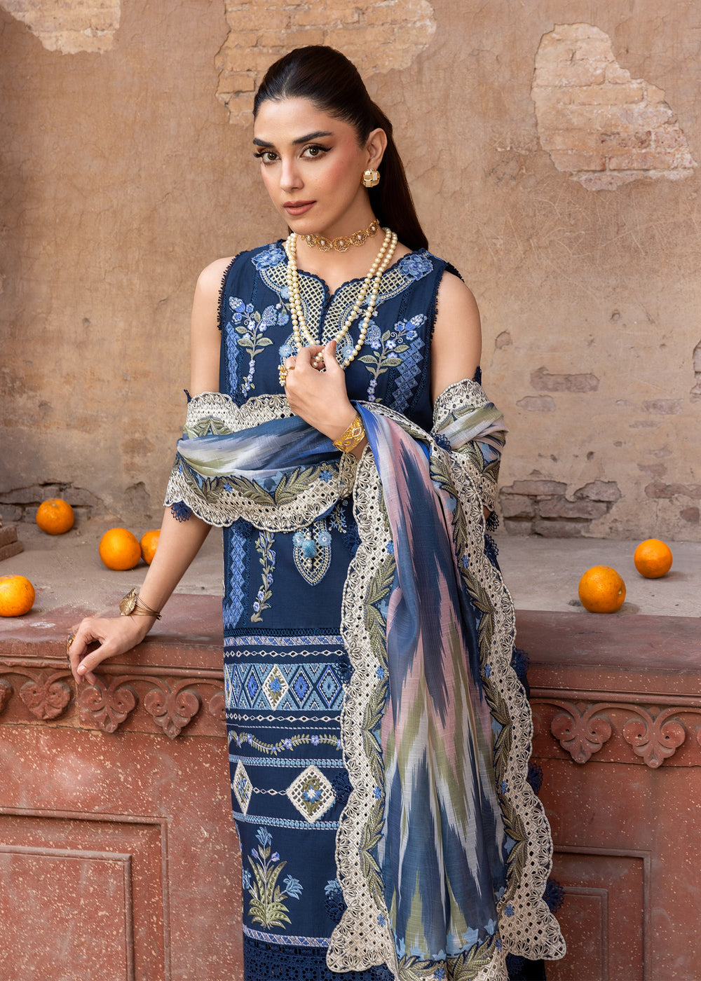 RUNA-8-B | Saira Shakira | Breeze Luxury Lawn Collection 2026