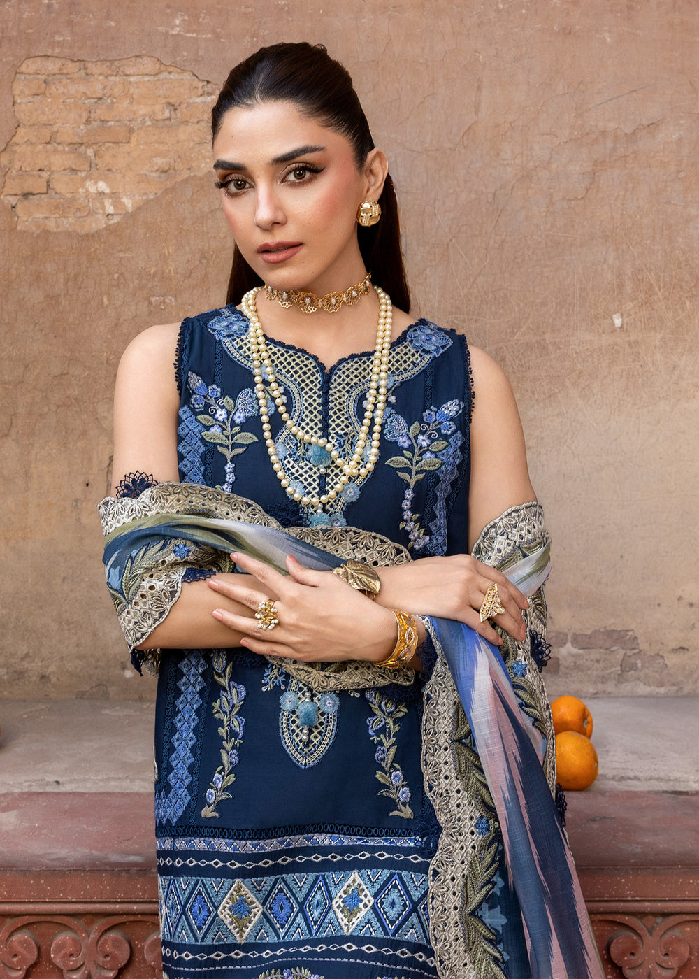 RUNA-8-B | Saira Shakira | Breeze Luxury Lawn Collection 2026