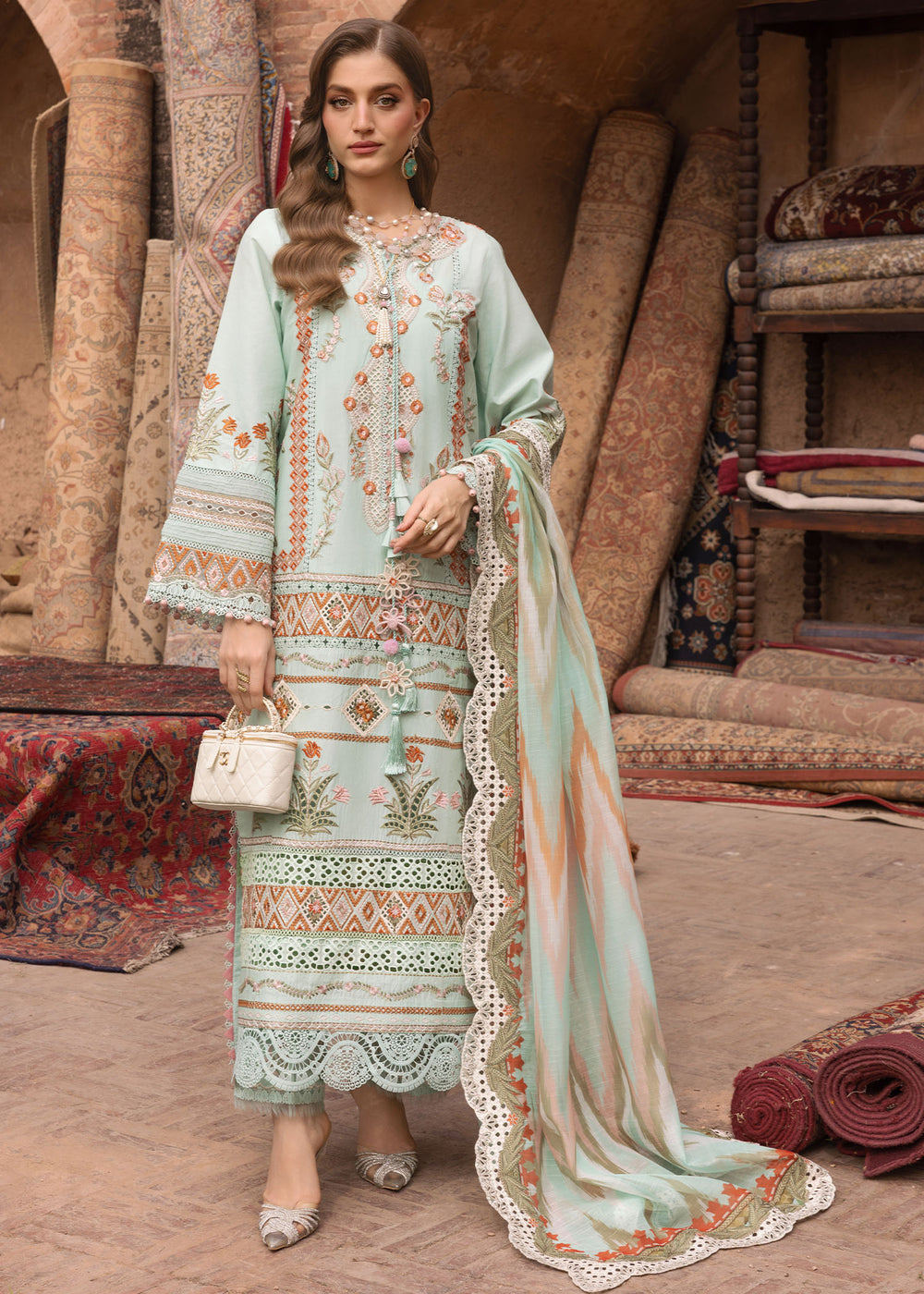 RUNA-8-A | Saira Shakira | Bareeze Luxury Lawn Collection 2026