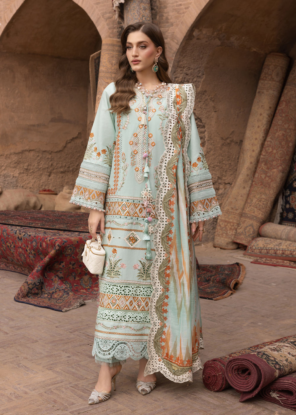 RUNA-8-A | Saira Shakira | Bareeze Luxury Lawn Collection 2026