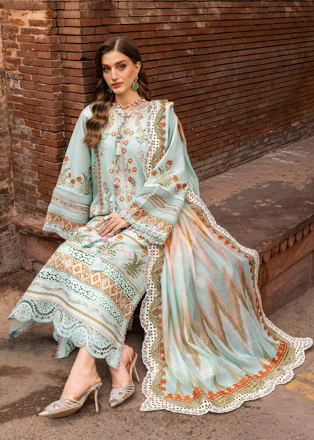 RUNA-8-A | Saira Shakira | Bareeze Luxury Lawn Collection 2026