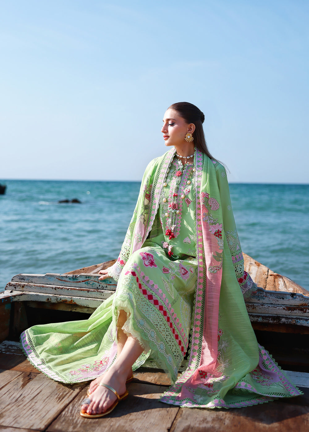 NOOR-2-B | Saira Shakira | Breeze Luxury Lawn Collection 2026