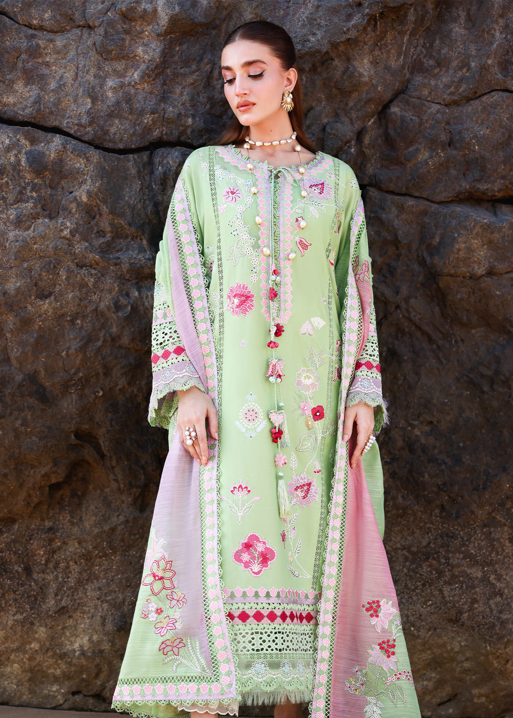 NOOR-2-B | Saira Shakira | Breeze Luxury Lawn Collection 2026