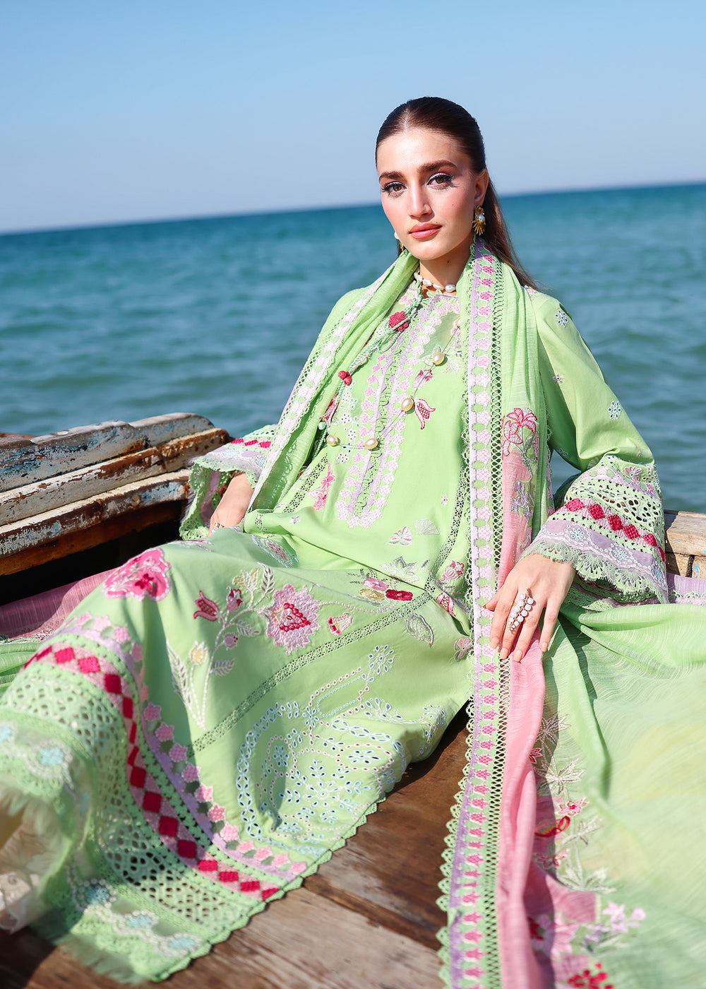 NOOR-2-B | Saira Shakira | Breeze Luxury Lawn Collection 2026