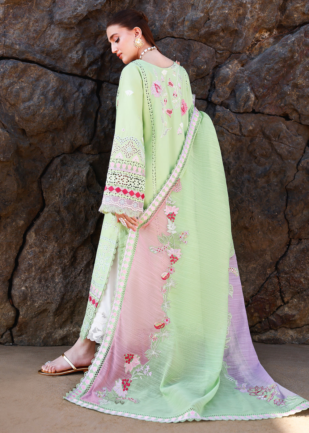 NOOR-2-B | Saira Shakira | Breeze Luxury Lawn Collection 2026