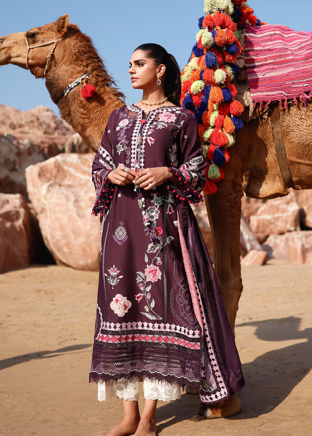 NOOR-2-A | Saira Shakira | Breeze Luxury Lawn Collection 2026