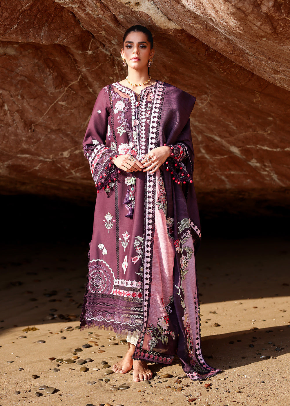 NOOR-2-A | Saira Shakira | Breeze Luxury Lawn Collection 2026