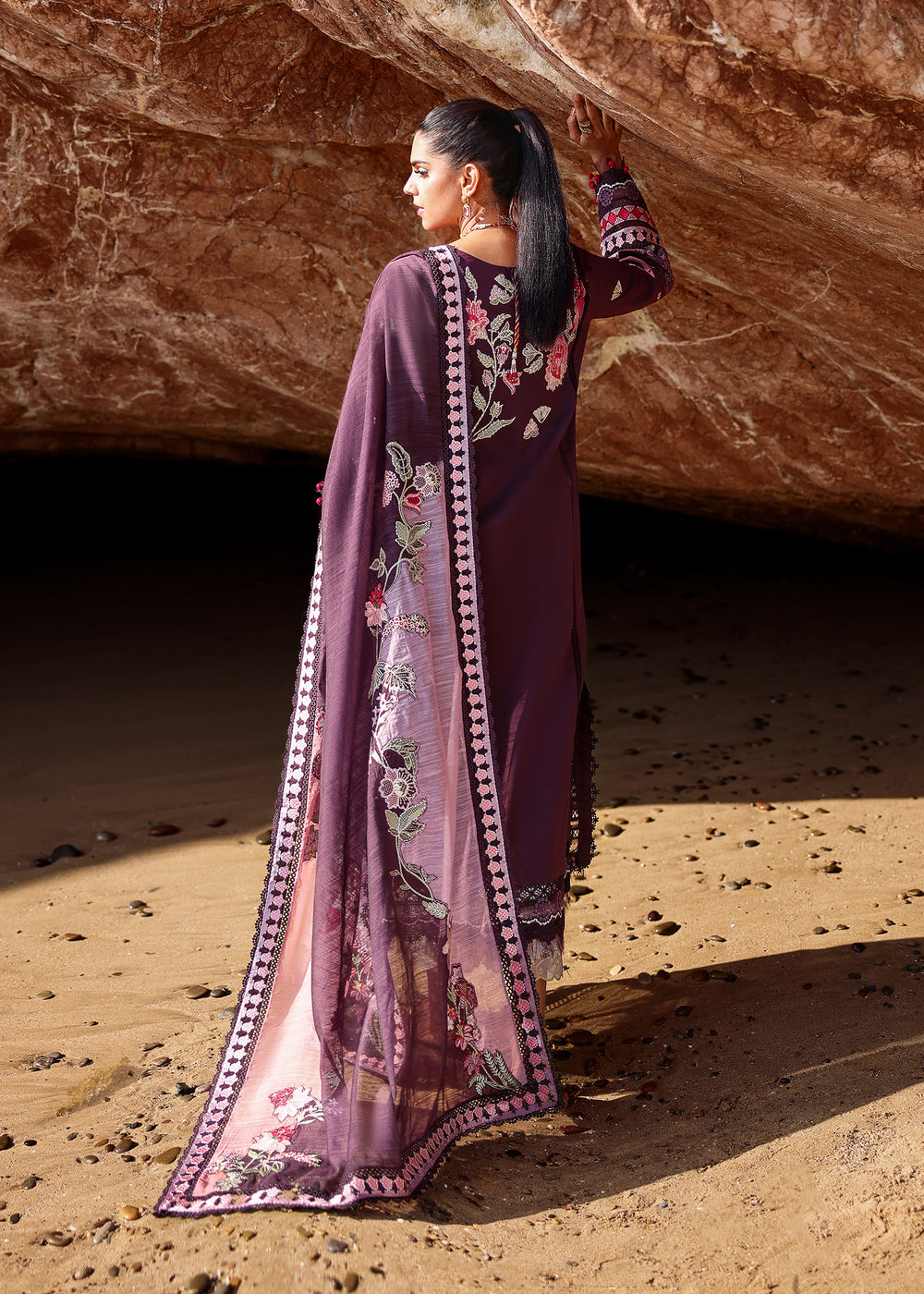 NOOR-2-A | Saira Shakira | Breeze Luxury Lawn Collection 2026