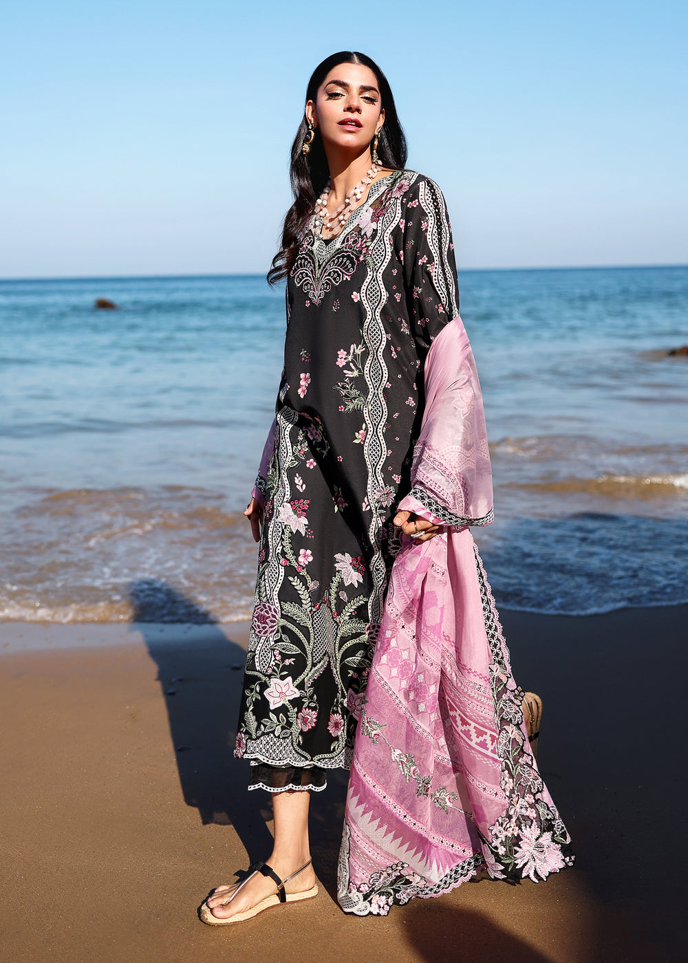 IVY-1-B | Saira Shakira | Breeze Luxury Lawn Collection 2026