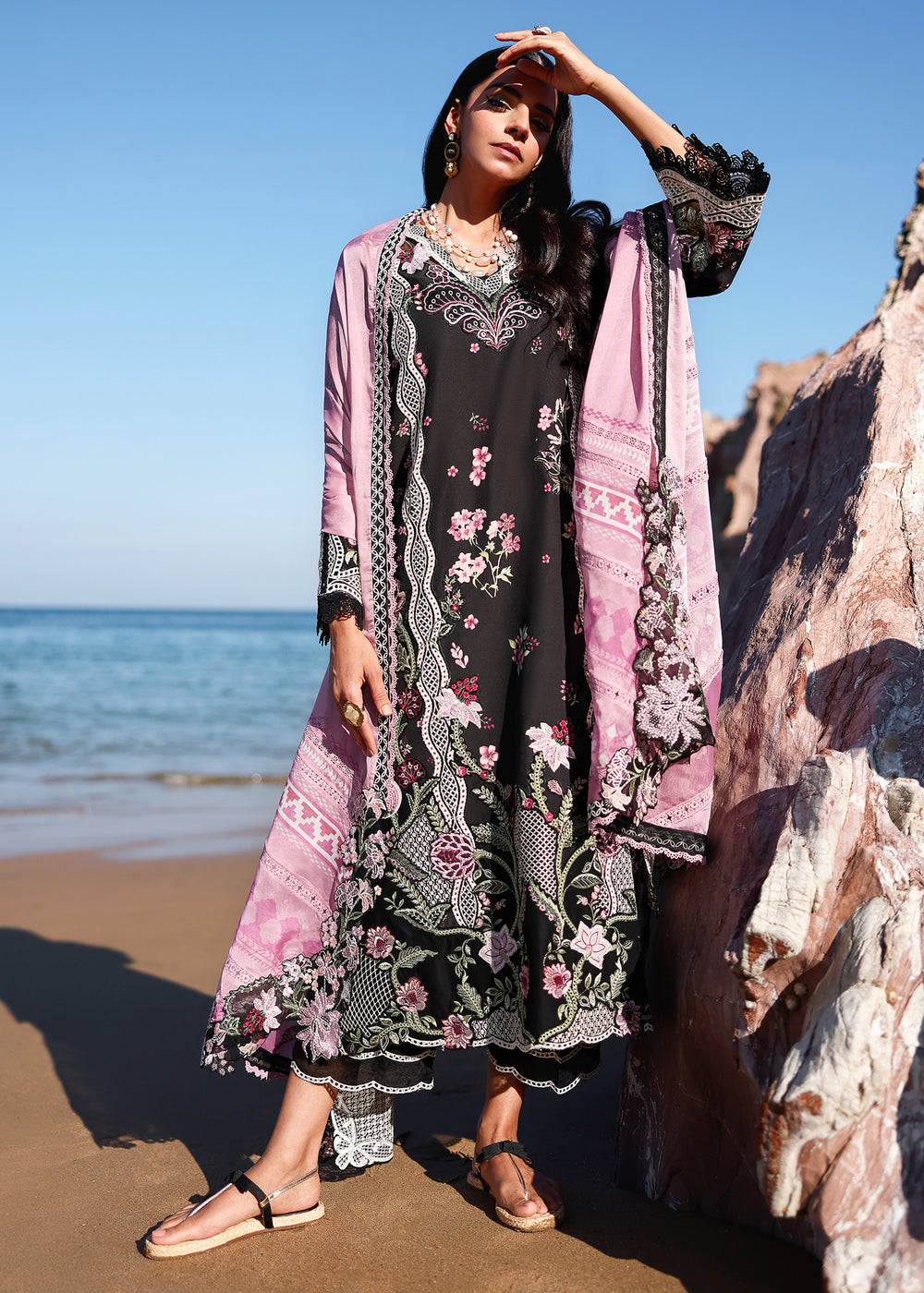 IVY-1-B | Saira Shakira | Breeze Luxury Lawn Collection 2026