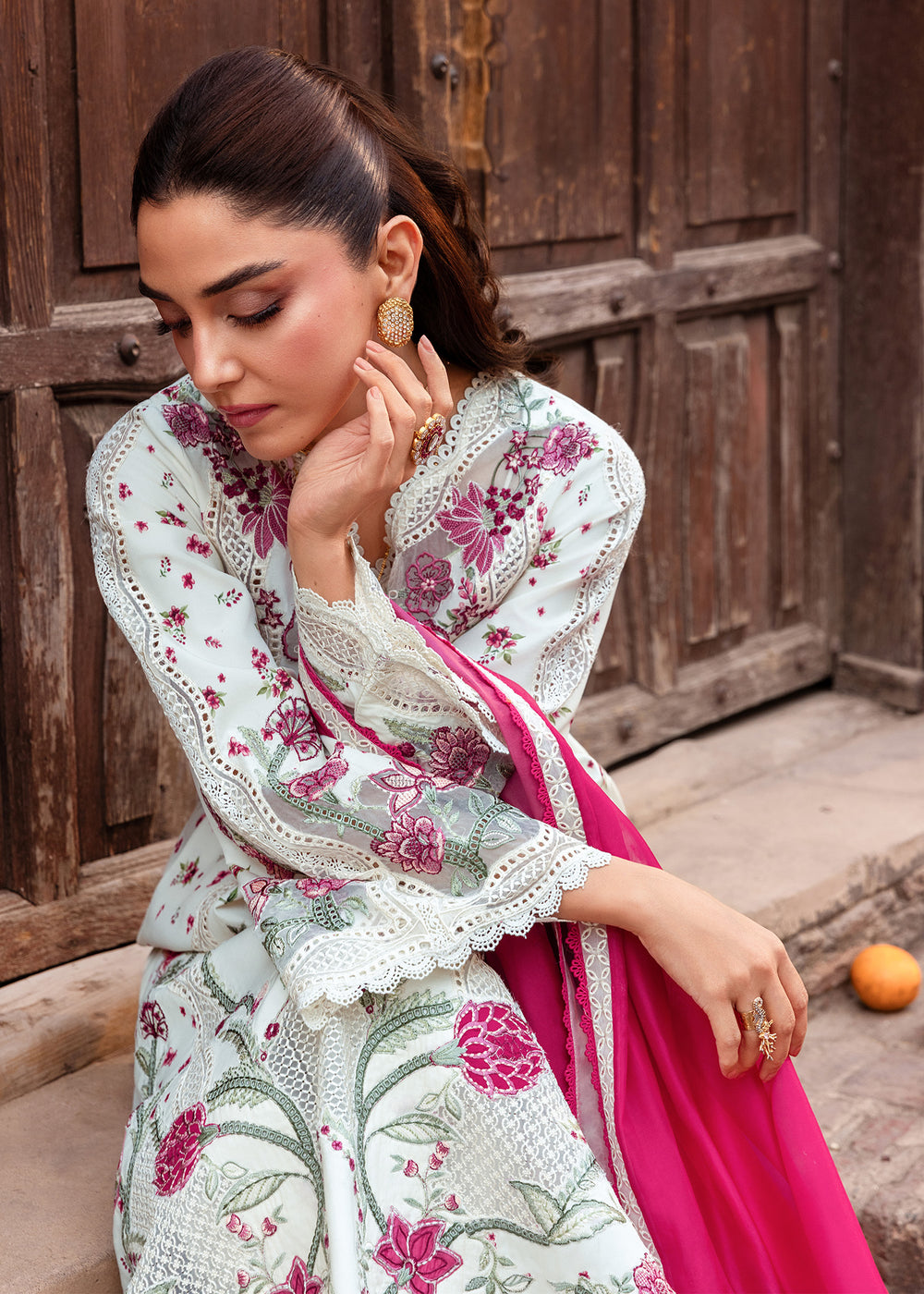 IVY-1-A | Saira Shakira | Breeze Luxury Lawn Collection 2026