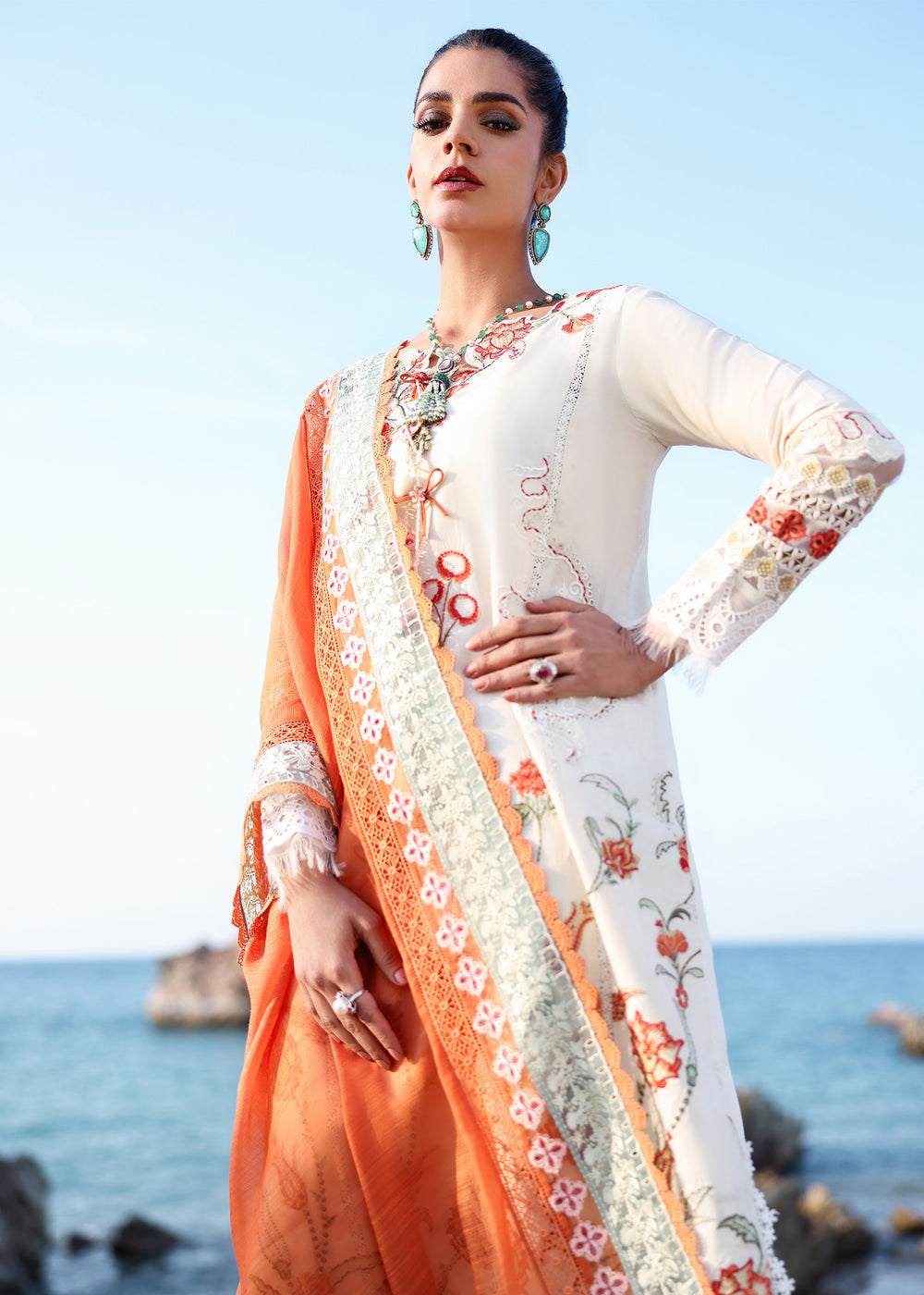GIA-5-A | Saira Shakira | Breeze Luxury Lawn Collection 2026