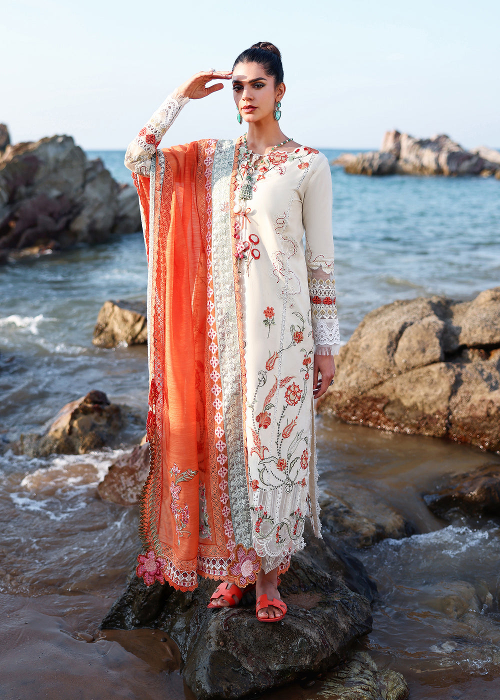 GIA-5-A | Saira Shakira | Breeze Luxury Lawn Collection 2026