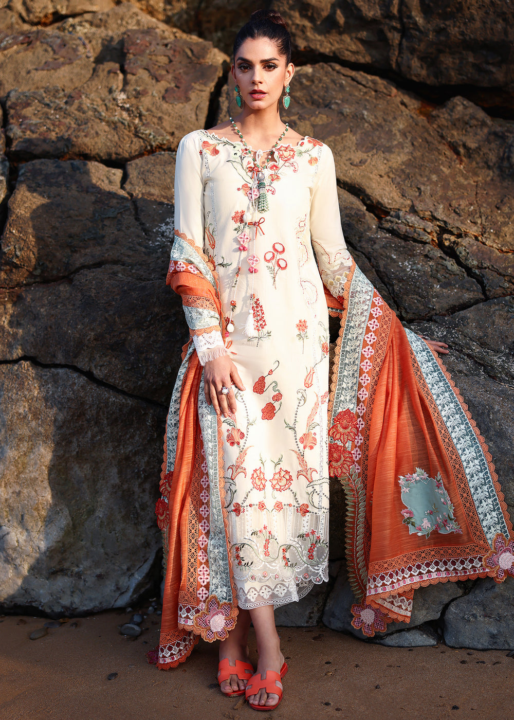 GIA-5-A | Saira Shakira | Breeze Luxury Lawn Collection 2026