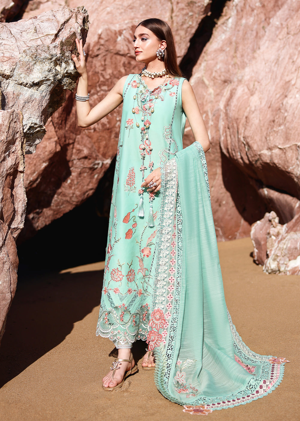 GIA-5-B | Saira Shakira | Breeze Luxury Lawn Collection 2026