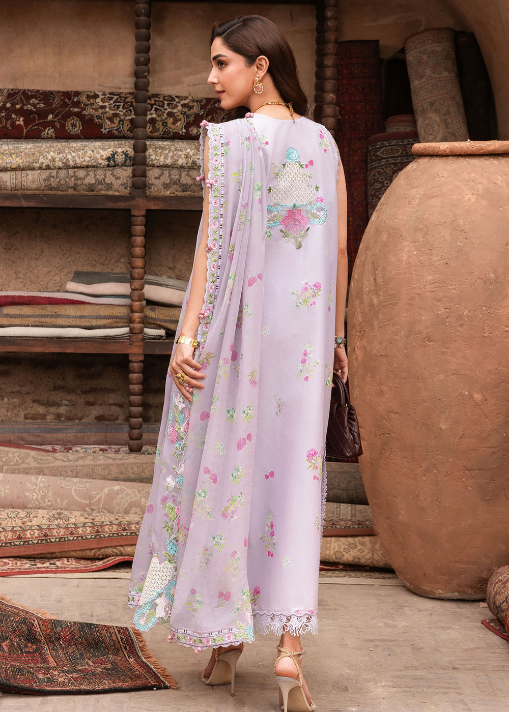 ROSE-6-B | Saira Shakira | Breeze Luxury Lawn Collection 2026