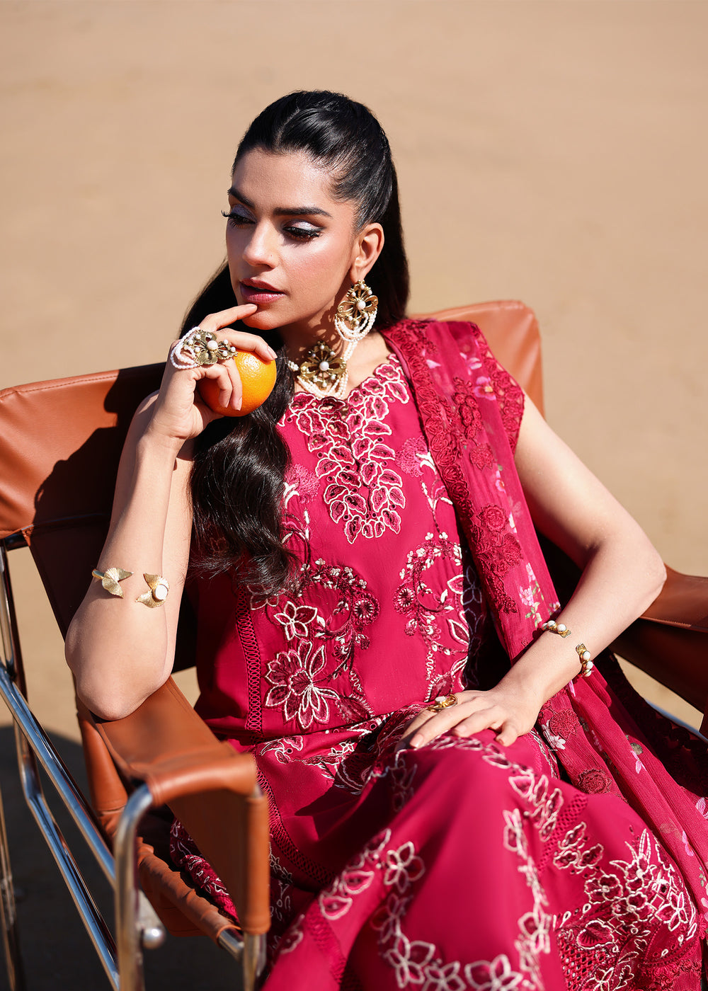 OPHELIA-4-A | Saira Shakira | Breeze Luxury Lawn Collection 2026