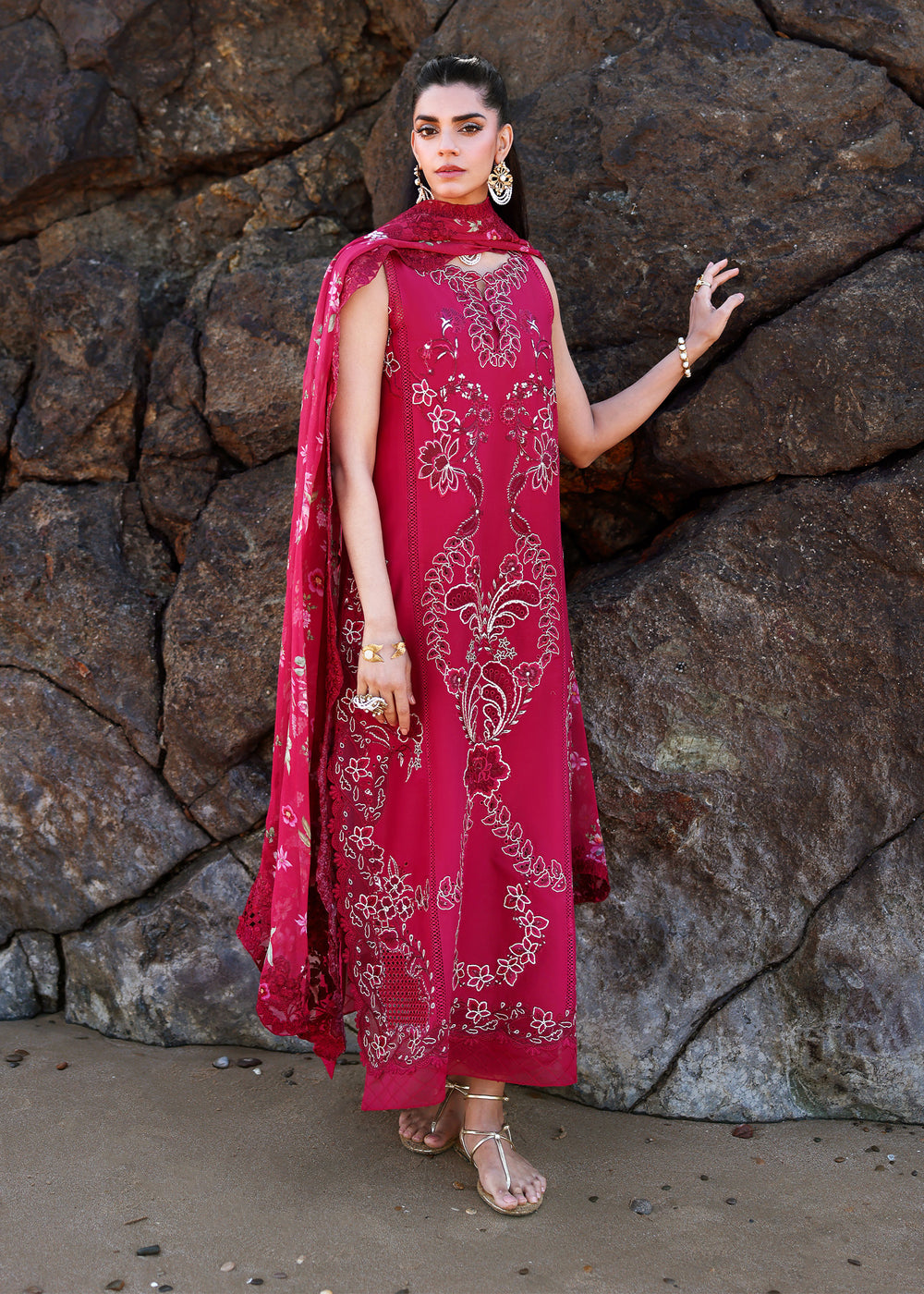 OPHELIA-4-A | Saira Shakira | Breeze Luxury Lawn Collection 2026