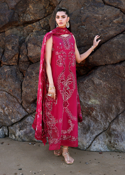 OPHELIA-4-A | Saira Shakira | Breeze Luxury Lawn Collection 2026