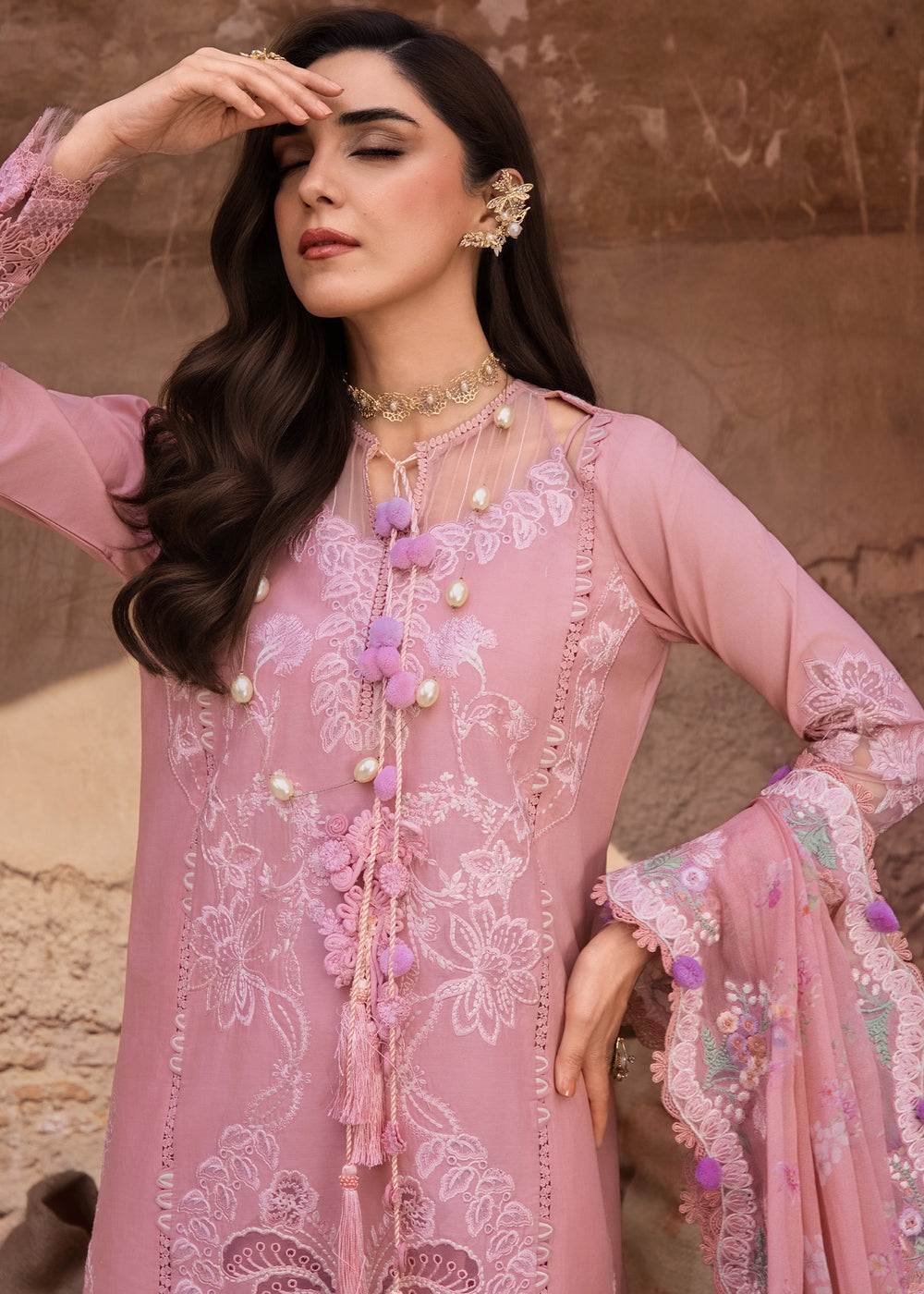 OPHELIA-4-B | Saira Shakira | Breeze Luxury Lawn Collection 2026