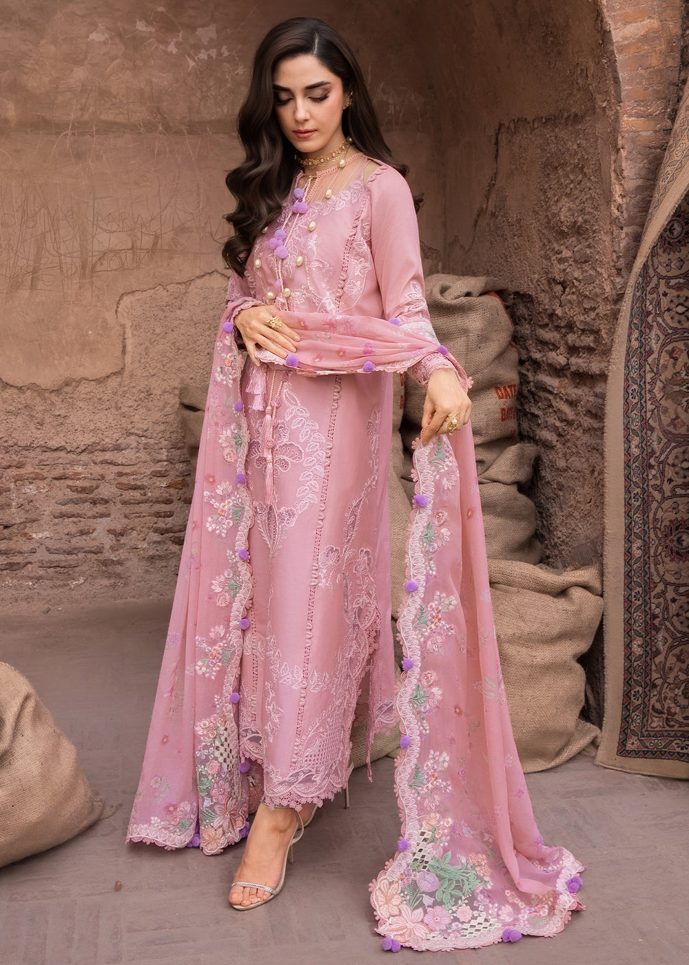 OPHELIA-4-B | Saira Shakira | Breeze Luxury Lawn Collection 2026