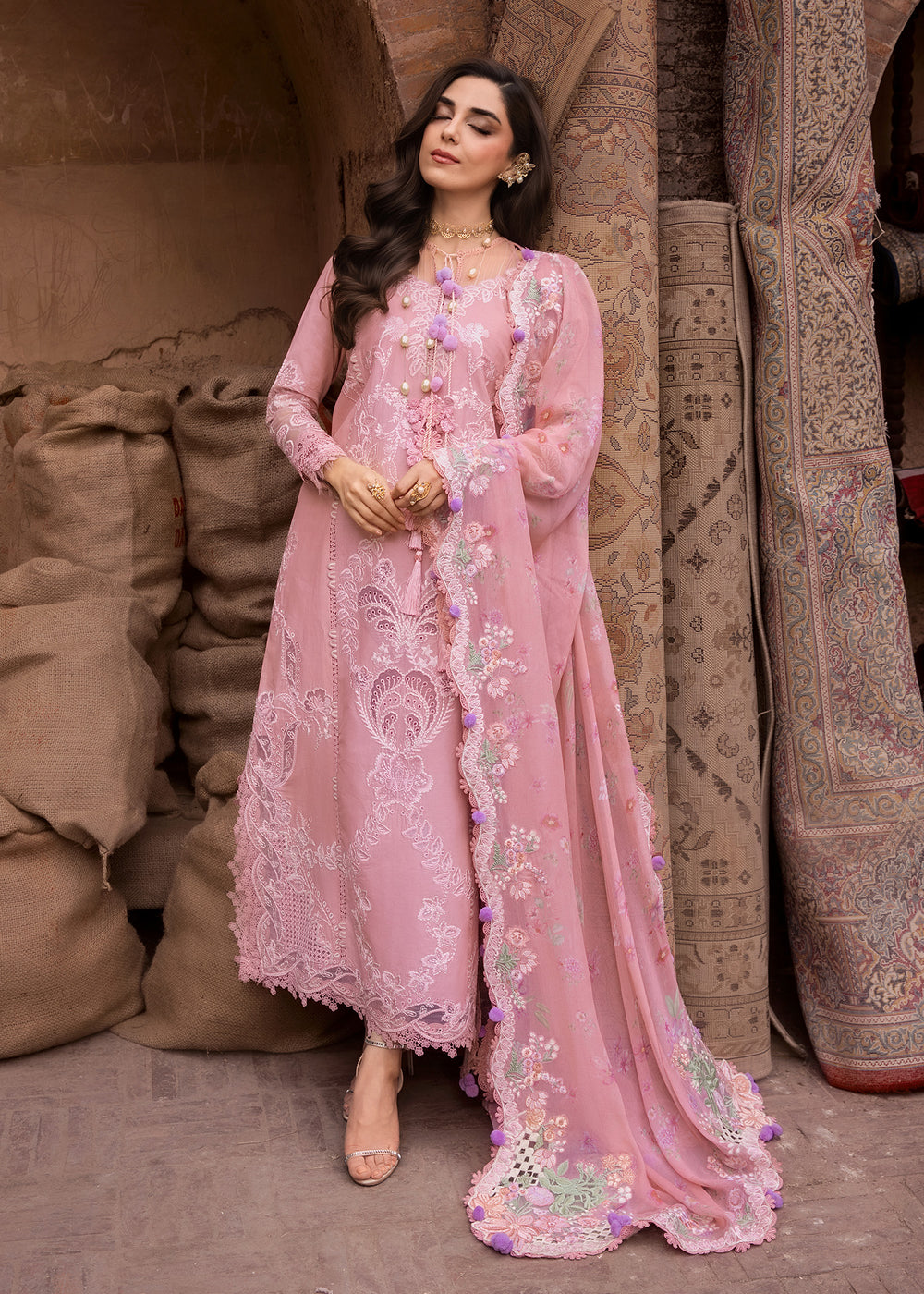 OPHELIA-4-B | Saira Shakira | Breeze Luxury Lawn Collection 2026