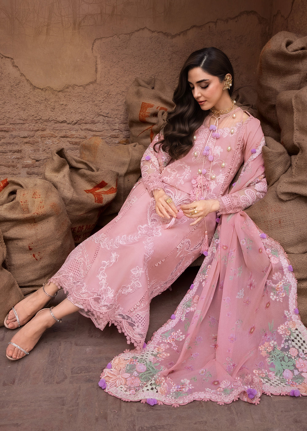 OPHELIA-4-B | Saira Shakira | Breeze Luxury Lawn Collection 2026