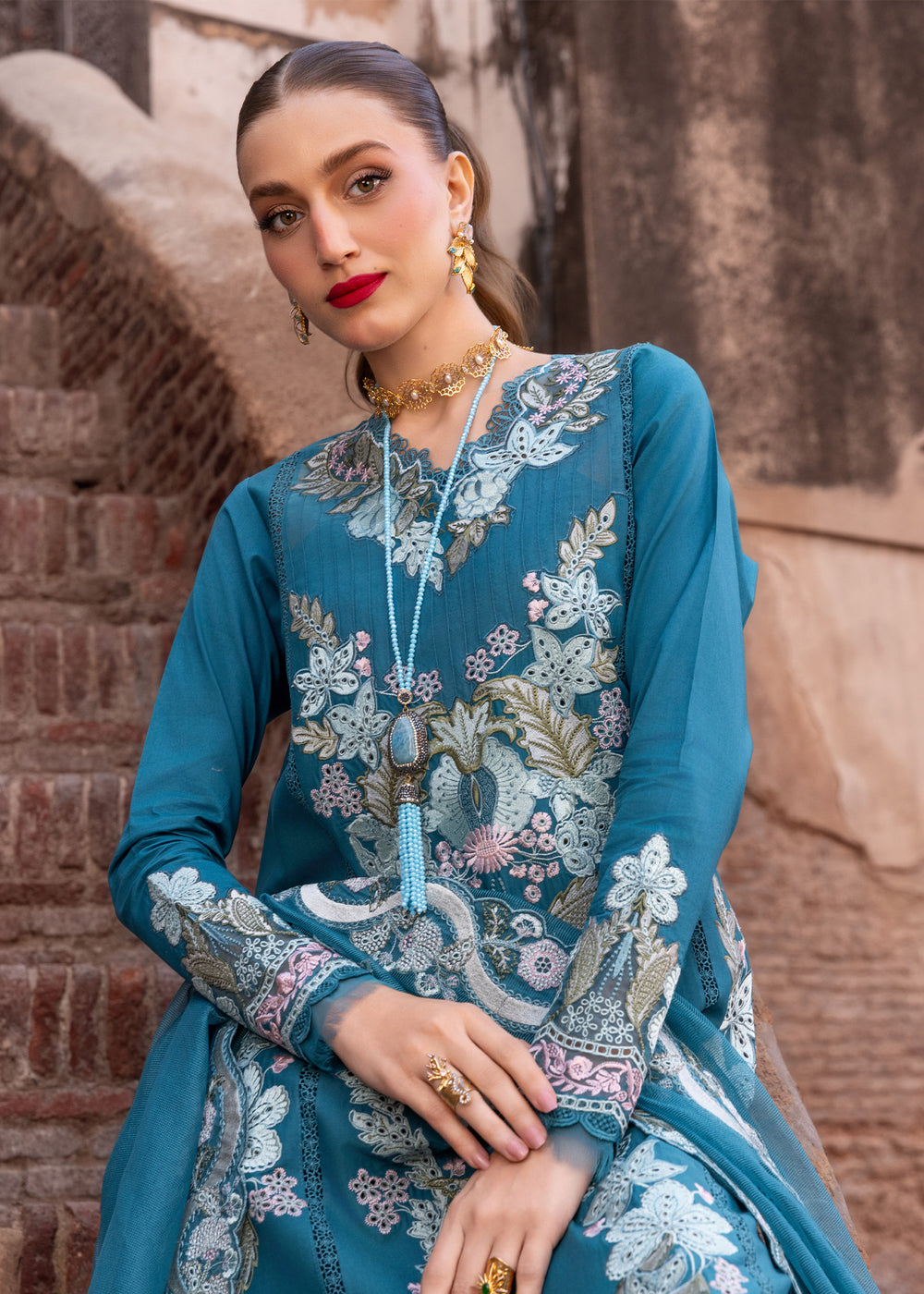 VERA-9-A | Saira Shakira | Bareeze Luxury Lawn Collection 2026
