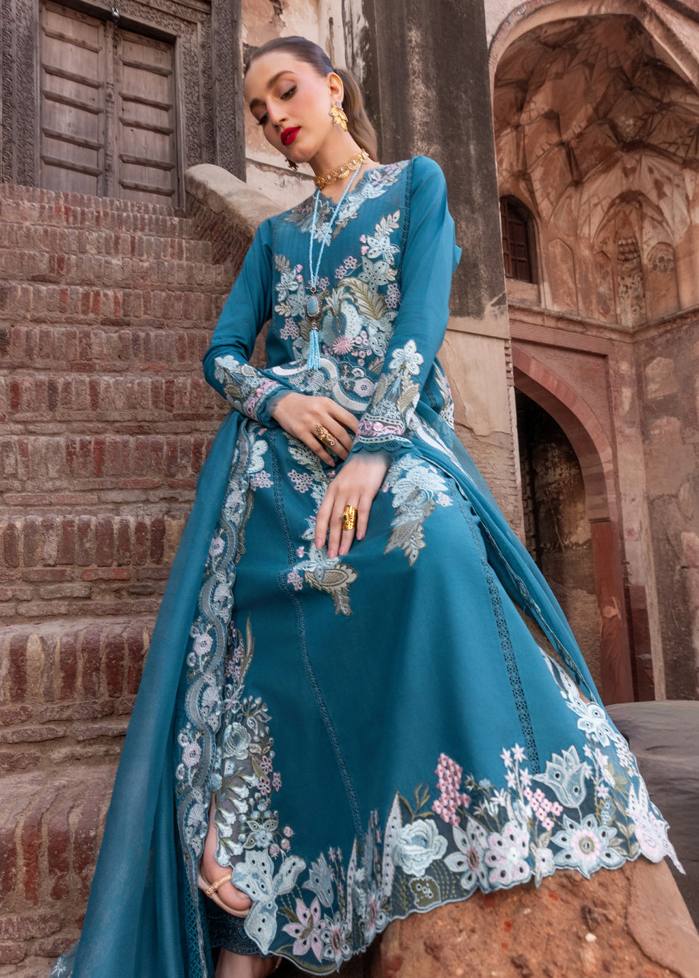 VERA-9-A | Saira Shakira | Bareeze Luxury Lawn Collection 2026