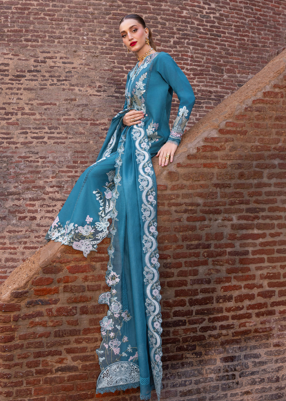 VERA-9-A | Saira Shakira | Bareeze Luxury Lawn Collection 2026