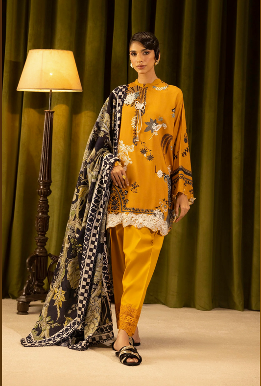 M253-020A-3CR | Sana Safinaz Muzlin Winter Collection 2025

