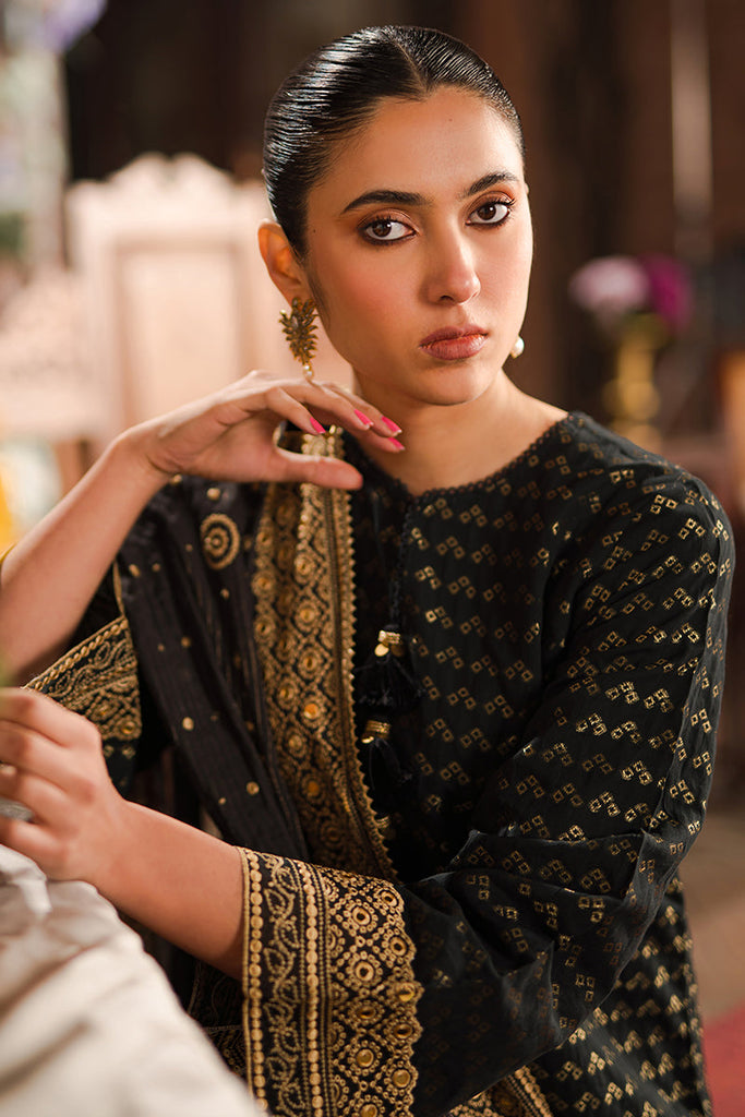 AURIC GILD | Cross Stitch | Unstitched Eid Lawn 2024