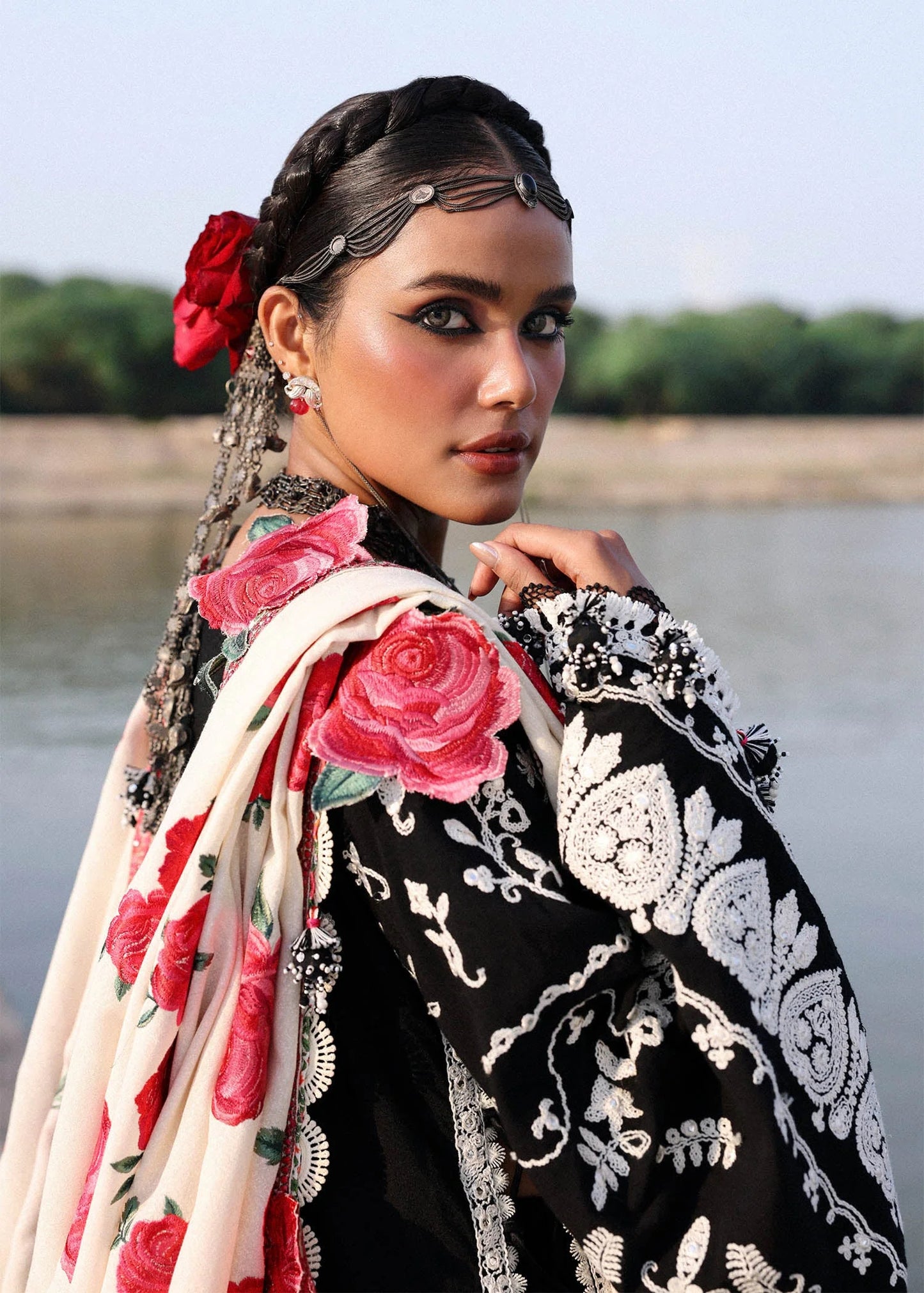 Rose | Hussain Rehar Karandi Unstitched Collection 2025