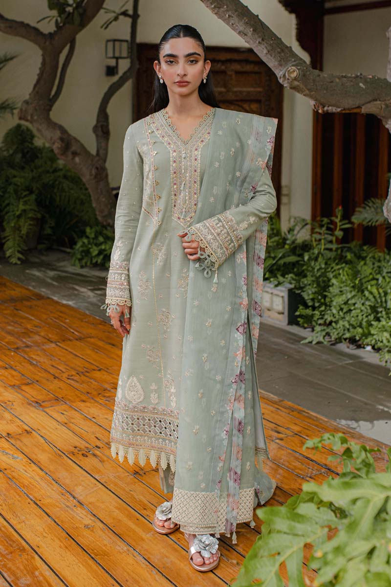 WL-07 LAVINIA | Qalamkar | Qline Linen Collection 2023