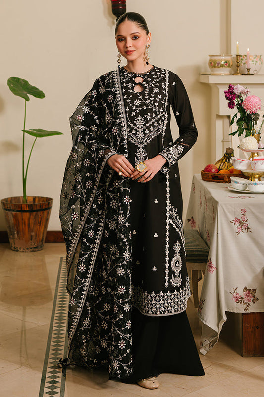 NOIR ORNATE | Cross Stitch | Unstitched Eid Lawn 2024