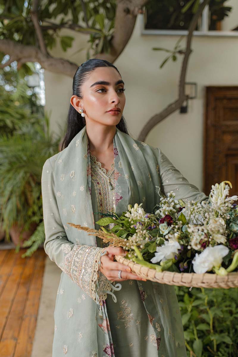 WL-07 LAVINIA | Qalamkar | Qline Linen Collection 2023